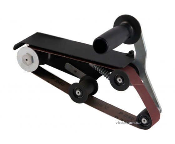 Фото 2 - Адаптер для кутової шліфмашини з 4-ма роликами GLOB для шліфування труб