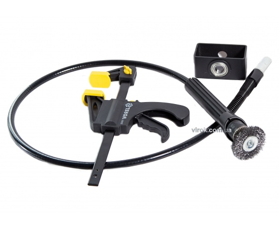 Фото 2 - Адаптер-гнучкий шліфувальний вал для кутової шліфмашини GLOB патрон 6 мм