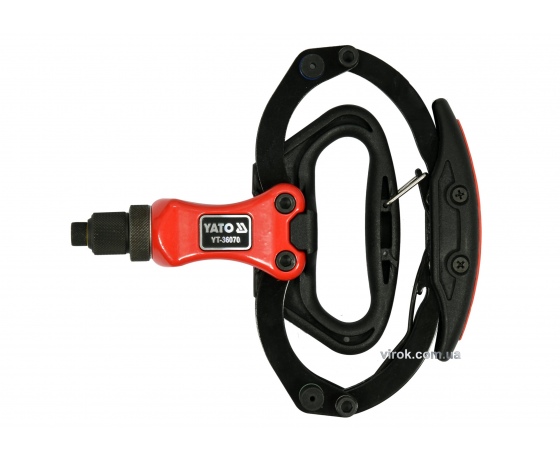 Фото 2 - Заклепочник YATO для нітів Ø=2.4, 3.2, 4, 4.8 мм 190-270 мм