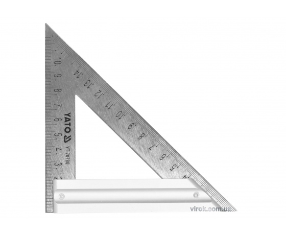 Фото 2 - Кутник теслярський металевий YATO 170 мм