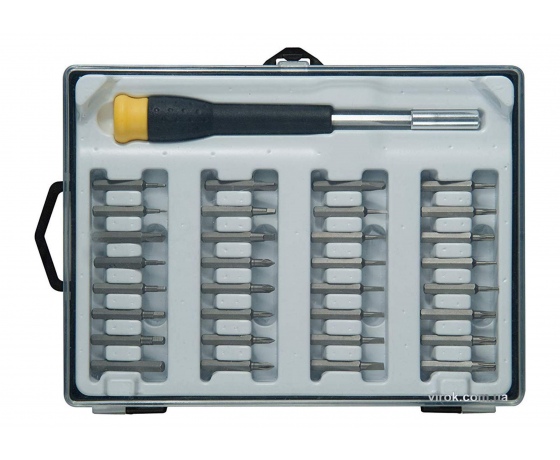 Фото 2 - Викрутка-тримач з прецизійними насадками STANLEY 33 шт