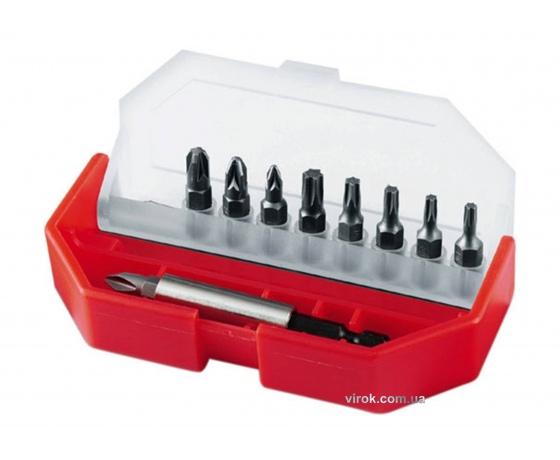 Фото 2 - Набір насадок викруткових STANLEY з магнітним тримачем 1/4