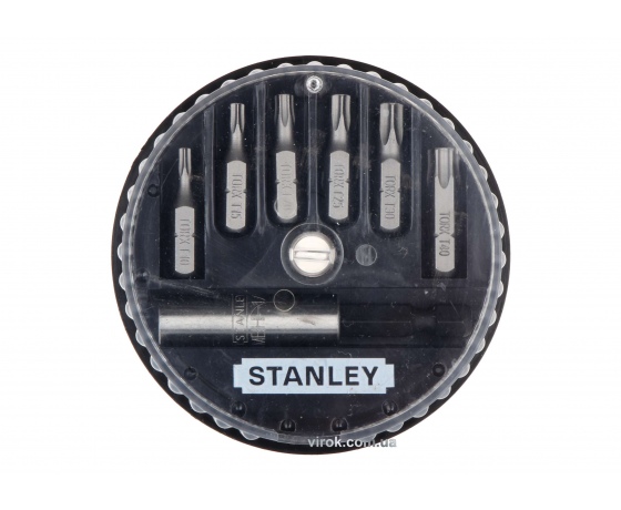 Фото 2 - Набір насадок викруткових STANLEY з тримачем 1/4