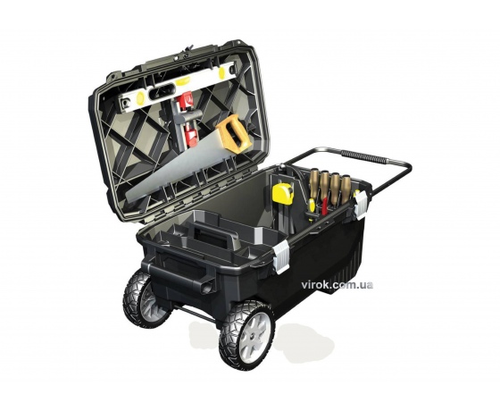 Фото 2 - Ящик для інструментів на колесах пластиковий STANLEY 