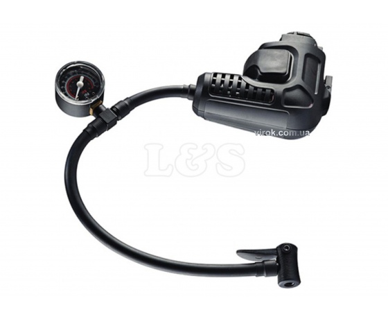 Фото 2 - Насадка-компресор з манометром для накачування шин Black+Decker 5.5 бар до МТ350