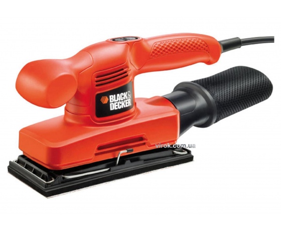 Фото 2 - Шліфмашина вібраційна Black+Decker 240 Вт