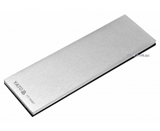 Фото 2 - Брусок абразивний алмазний для заточування YATO 150 х 50 х 4 мм з грануляцією G600