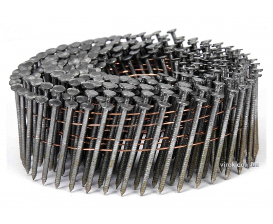 Фото 2 - Цвяхи барабанні до пневматичного цвяхозабивного пістолета VOREL 38 х 2.1 мм 7200 шт