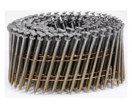 Фото 2 - Цвяхи барабанні до пневматичного цвяхозабивного пістолета VOREL 50 х 2.1 мм 5400 шт