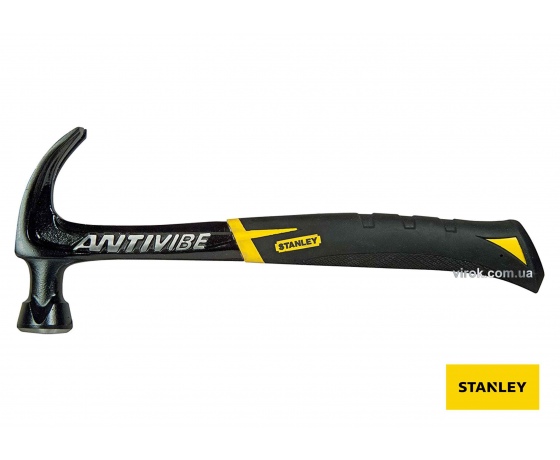 Фото 2 - Молоток столярний з загнутим цвяходером STANLEY 