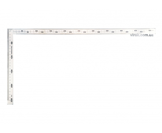 Фото 2 - Кутник з нержавіючої сталі YATO 300 х 150 мм 90°