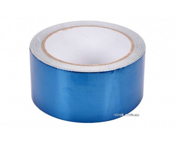 Фото 2 - Стрічка клейка армована синя VOREL для ремонту тентів 50 мм х 8 м