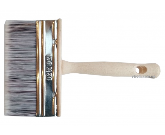 Фото 2 - Пензель-макловиця малярний воскований 130 x 30 мм SUPER PROFI TM VIROK три види щетини