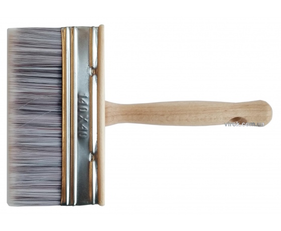Фото 2 - Пензель-макловиця малярний воскований 140 x 40 мм SUPER PROFI TM VIROK три види щетини