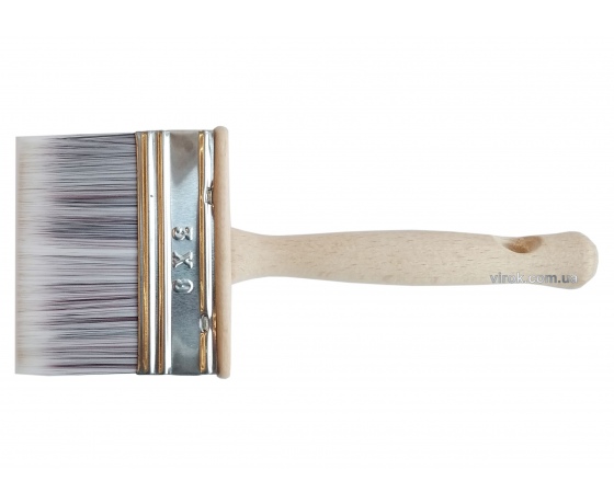 Фото 2 - Пензель-макловиця малярний воскований 90 x 30 мм SUPER PROFI TM VIROK три види щетини