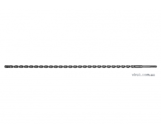 Фото 2 - Свердло по залізобетону SDS Plus Premium Х-тип YATO 12 х 600 мм з 4 різальними пругами