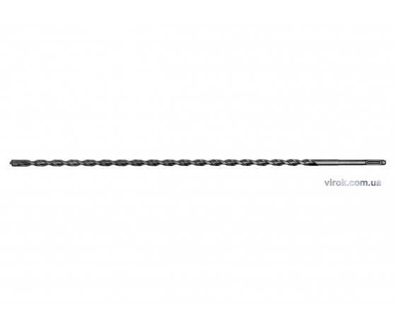 Фото 2 - Свердло по залізобетону SDS Plus Premium Х-тип YATO 8 х 460 мм з 4 різальними пругами