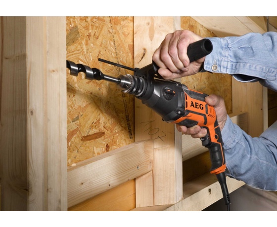 Фото 4 - Дриль ударний AEG 850 Вт (4935447360)