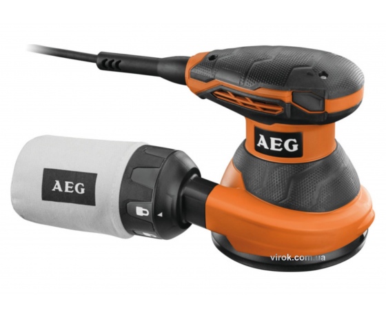 Фото 2 - Шліфмашина ексцентрикова AEG 300 Вт 125 мм (4935416100)