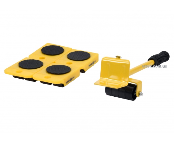 Фото 2 - Набір для переміщення меблів VOREL 150 кг 70 мм 5 шт