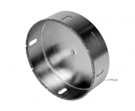 Фото 2 - Свердло по гресу і кераміці YATO 125 мм при сухому і мокрому режимах