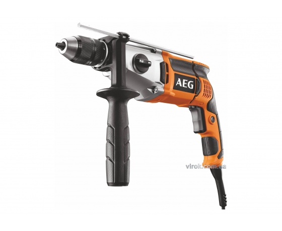 Фото 2 - Дриль ударний мережевий AEG 1100 Вт + кейс (4935447375)