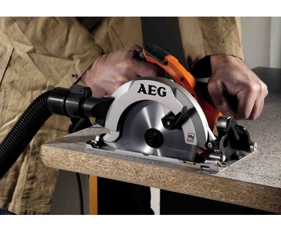 Фото 4 - Пила дискова мережева AEG 1200 Вт 165 x 20 мм 54/41 мм (4935446665)
