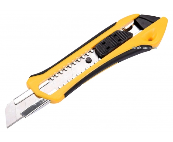 Фото 2 - Ніж VOREL з висувним лезом і відломними сегментами 18 мм