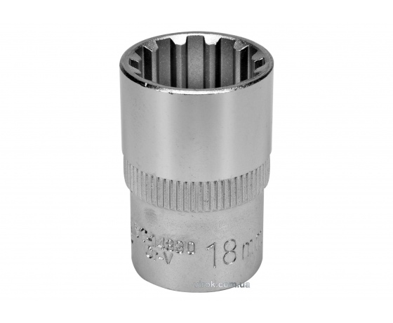 Фото 2 - Головка торцева Spline YATO 1/2