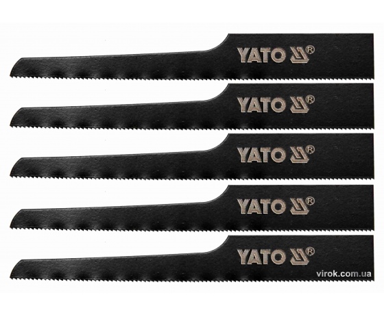 Фото 2 - Полотна до пневматичної шаблевої пили YT-09955 YATO 24 зуби/1