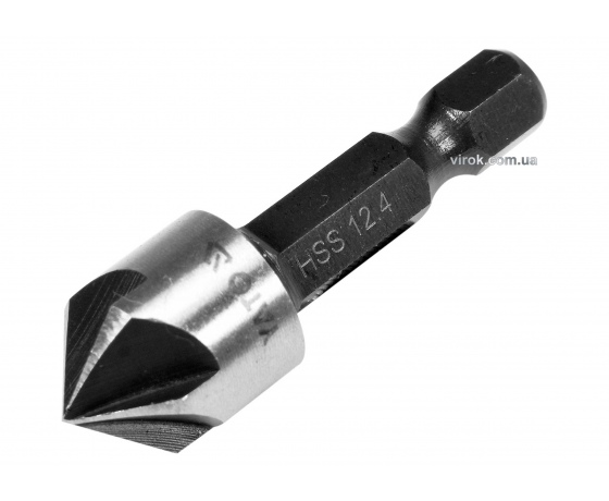 Фото 2 - Зенківка конічна по металу YATO HEX- 1/4