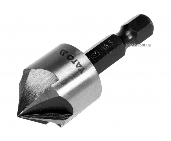 Фото 2 - Зенківка конічна по металу YATO HEX- 1/4