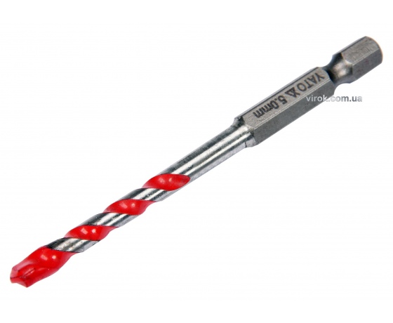 Фото 2 - Свердло універсальне YATO YG6X 5 x 85/30 мм HEX-1/4