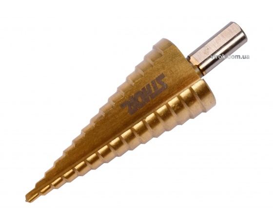 Фото 2 - Свердло конічне ступінчасте по металу STHOR 4-32 мм HSS 4241