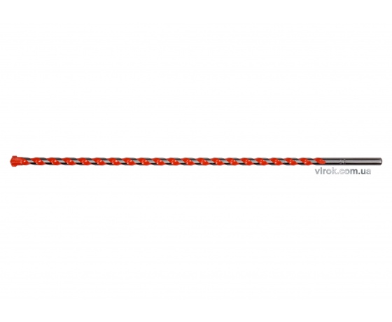 Фото 2 - Свердло універсальне YATO 12 x 400 мм YG8 HRC 90-92