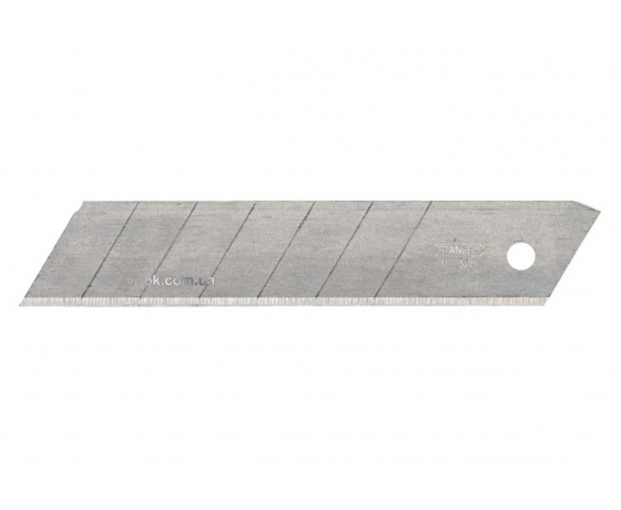 Фото 2 - Леза з відломними сегментами STANLEY 25 мм 10 шт