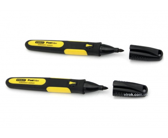 Фото 2 - Маркер чорний перманентний STANLEY 