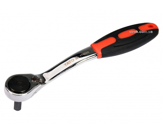 Фото 2 - Тріщатка шестигранна вигнута YATO HEX6 HRC 42-48 CrV