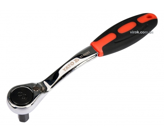 Фото 2 - Тріщатка шестигранна вигнута YATO HEX8 HRC 42-48 CrV