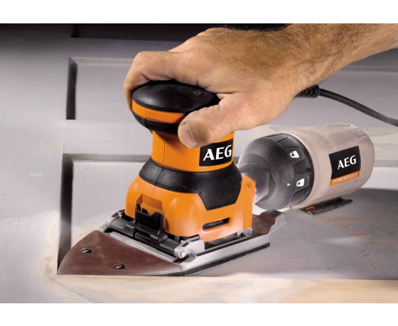 Фото 4 - Шліфмашина вібраційна AEG 260 Вт 115-140 мм 1.6 мм (4935416090)