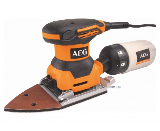 Фото 2 - Шліфмашина вібраційна AEG 260 Вт 115-140 мм 1.6 мм (4935416090)