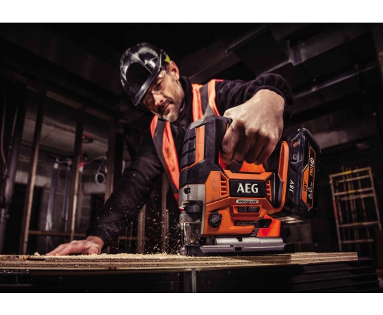 Фото 3 - Лобзик безщітковий акумуляторний AEG Li-Ion 18 В 10-135 мм (БЕЗ АКУМУЛЯТОРА) (4935459654)