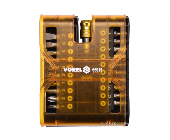 Фото 2 - Набір насадок викруткових VOREL HEX 1/4