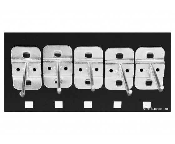 Фото 2 - Гачки для перфорованої панелі YT-08936 YATO 5 шт