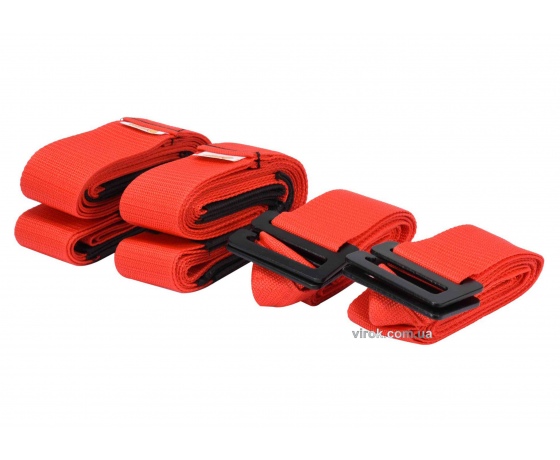 Фото 2 - Ремені для перенесення меблів VOREL 2- для спини 2- для вантажу 5 x 280 см 4 шт