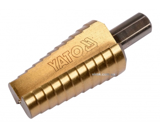 Фото 2 - Свердло по металу конусне ступінчасте YATO HSS 4241 20-30 мм 75/54 мм