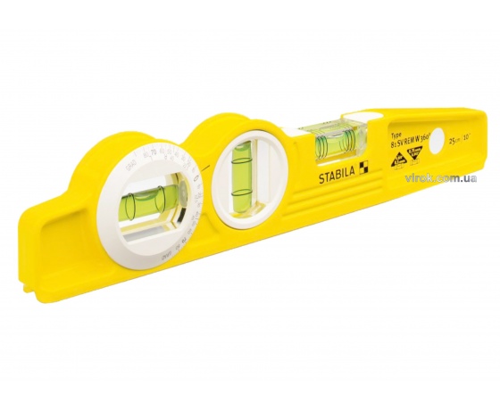 Фото 2 - Рівень магнітний STABILA Type 81 SVREМ W45 Torpedo 25 см + чохол