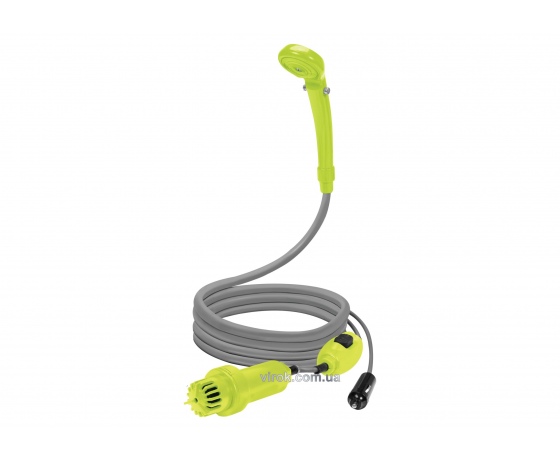 Фото 2 - Душ портативний LUND 12 В 10 л/хв 4 м шланг 2 м