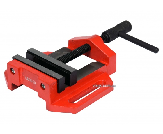Фото 2 - Лещата для верстатів YATO корпус- 160 мм губки- 100 мм розкриття губ- 85 мм