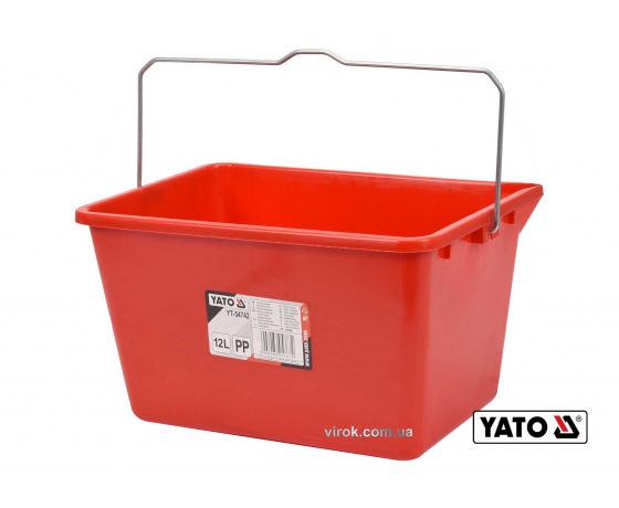 Фото 2 - Відро пластикове для малярних робіт YATO 12 л